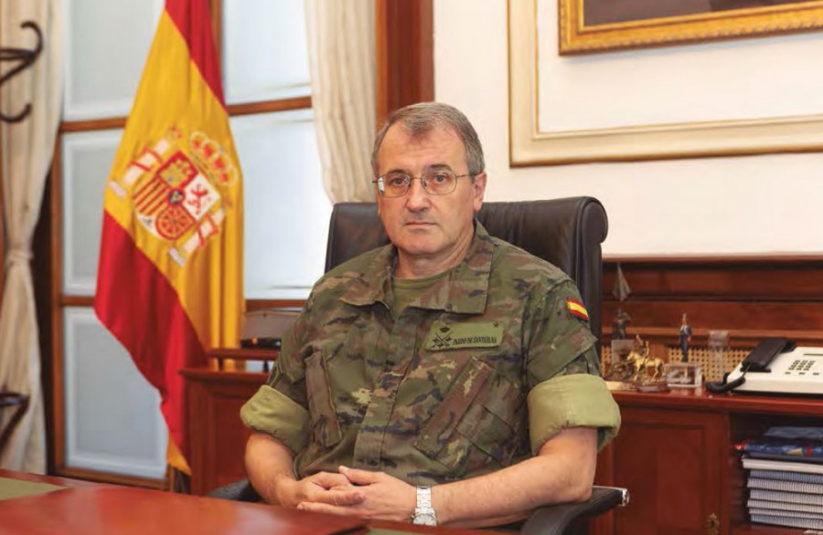 El teniente general Ramón Pardo de Santaya. Foto: Jesus de los Reyes  Decet