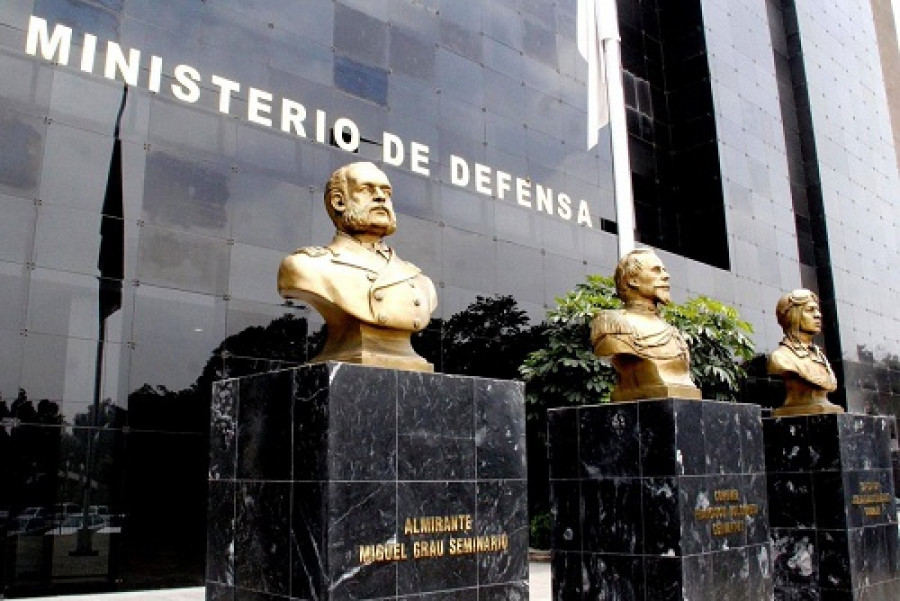 Fachada de la sede de Ministerio de Defensa en la ciudad de Lima. Foto: Ministerio de Defensa del Perú