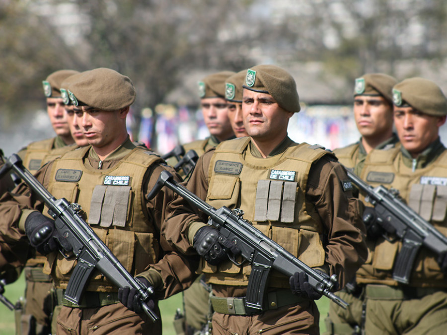 Efectivos del GOPE con HK MP5 1
