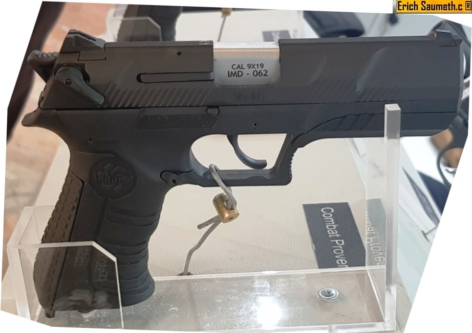 Pistola Indumil Córdova Estándar 3.0-RMR. Foto: Infodefensa.com