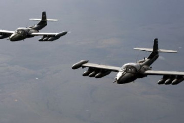 Cessna A37B Dragonfly que pretenden sustituirse en 2021.