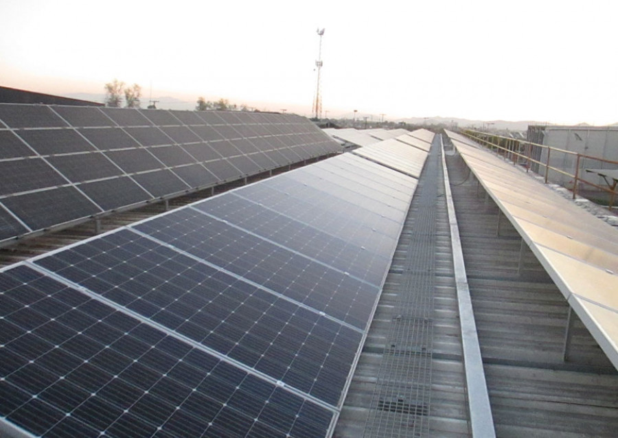 Los paneles fotovoltaicos se instalarán en una superficie aproximada de 1.200 mt2. Foto: STC Sunbelt