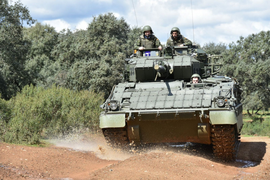 Vehiculo de cadenas Pizarro. Foto: Ejército de Tierra
