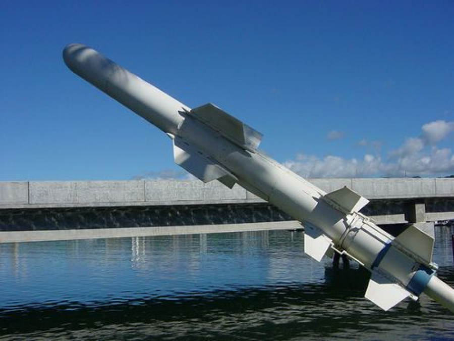 Misil Harpoon. Foto: Wikipedia