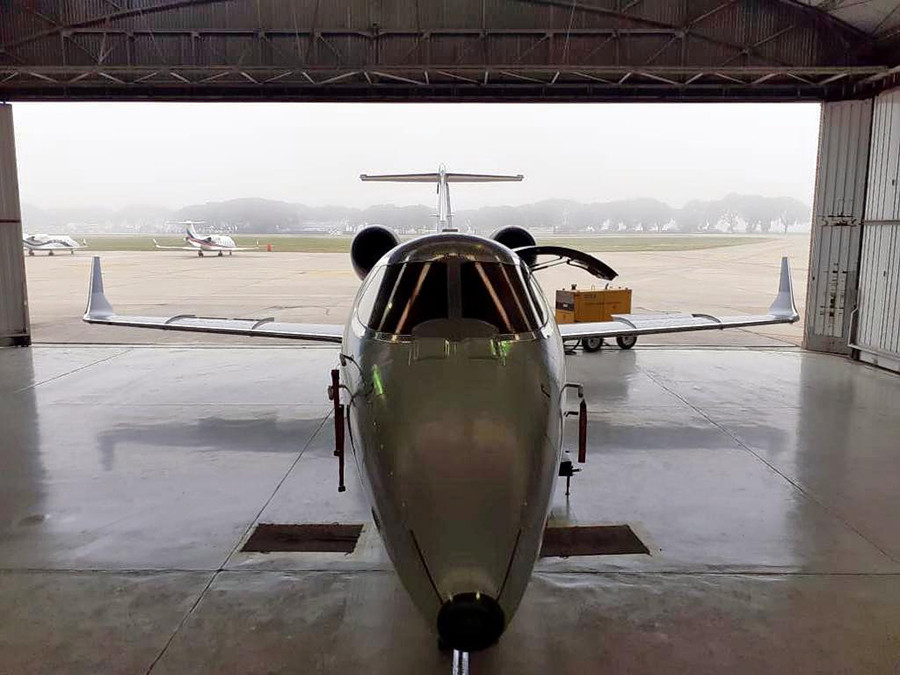 El Learjet 60 matrícula T-10. Foto: FAA.