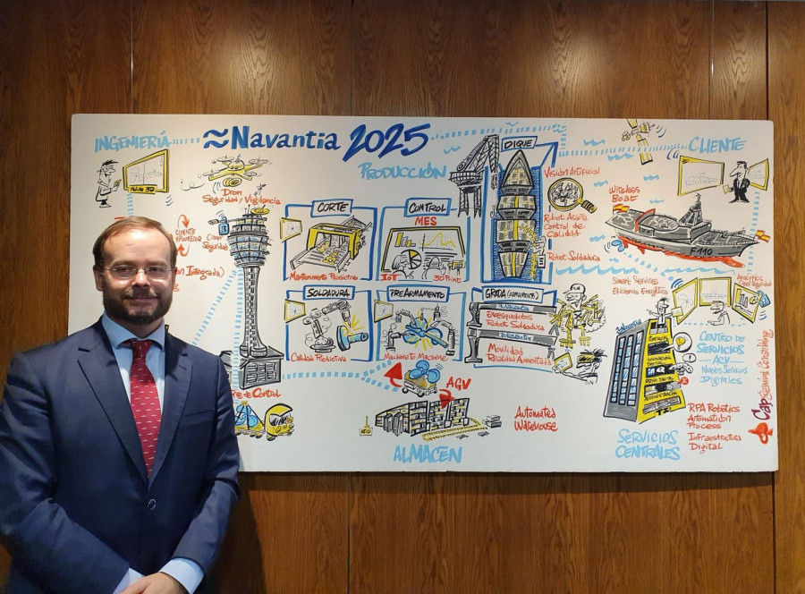 Director de Tecnología y Transformación Digital de Navantia, Donato Martínez. Foto: Infodefensa.com