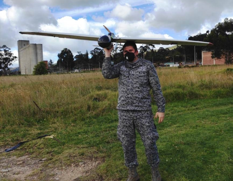 Dron Coelum desarrollado por la CIAC. Fotos: Infodefensa.com