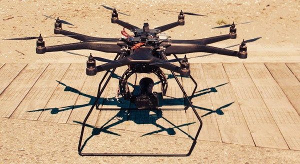 Dron multirotor. Foto: Prometec