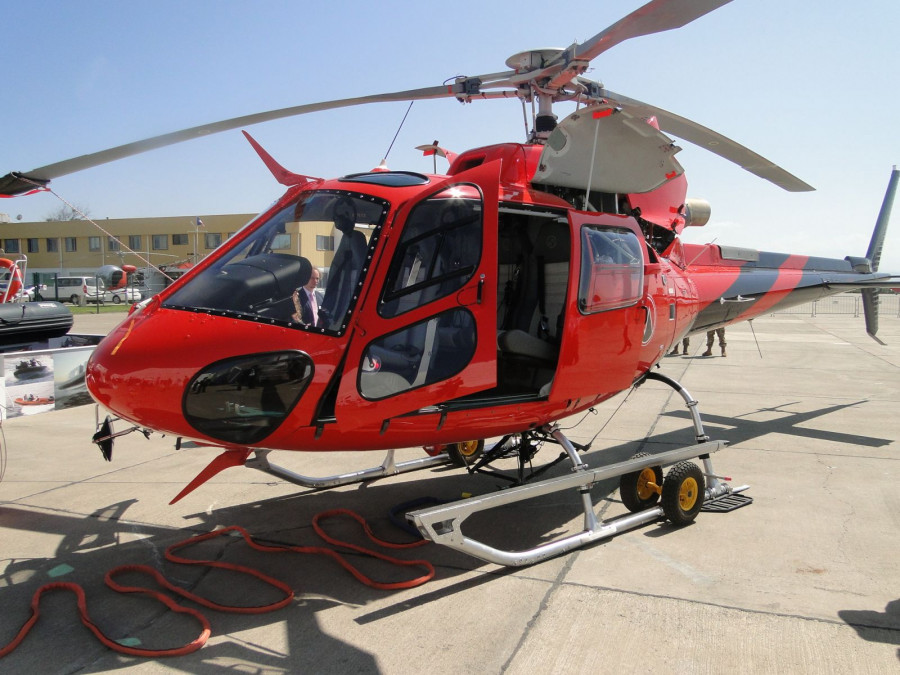 La institución adjudicó la compra de cinco helicópteros H125 en septiembre de 2019. Foto: Nicolás García Infodefensa.com