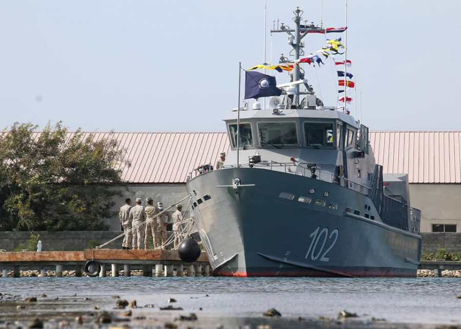 El patrullero 'Betelgeuse' GC-102, recién entregado. Foto: Armada de República Dominicana