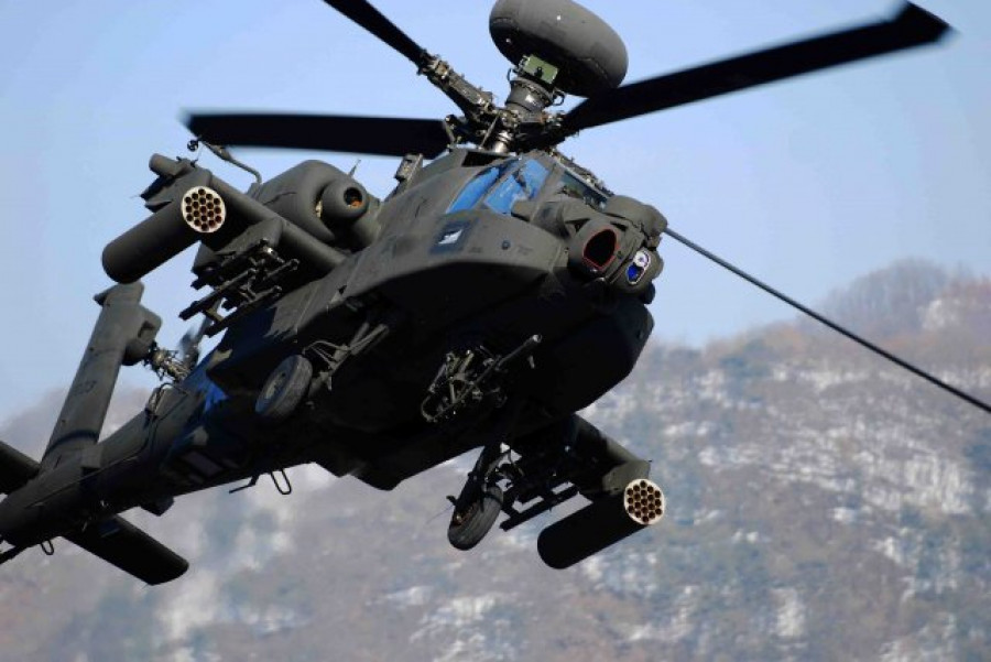 Helicóptero AH-64 Apache. Foto: Ejército de Estados Unidos