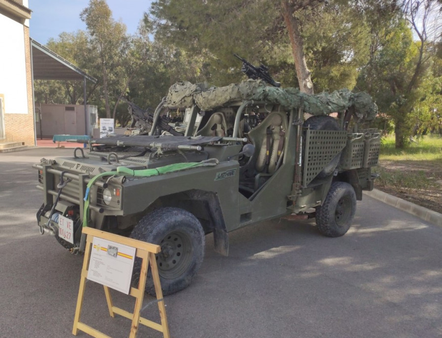 Vehículo ligero Lathar, en servicio actualmente en el MOE. Foto: B. CarrascoInfodefensa.com