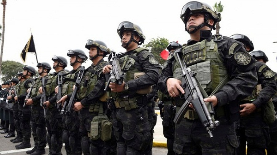 Personal de la Policía Nacional del Perú. Foto: Ministerio del Interior del Perú
