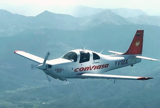 El avión multipropósito SIBO 100. Foto: Eansa