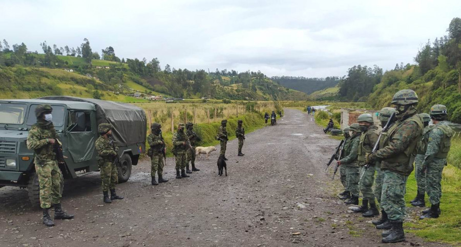 Maniobras conjuntas. Fotos: Ejército Ecuatoriano