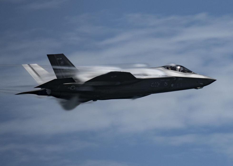 El Lockheed Martin F-35 Lightning II fue una de las principales atracciones de Fidae 2018. Foto: Kristine LegateUS Air Force