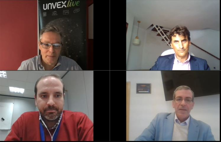 Webinar UNVEX live. Foto: Infodron.es.