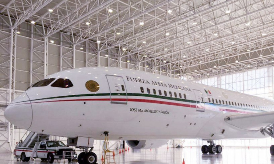 Avión presidencial de México. Foto: Archivo