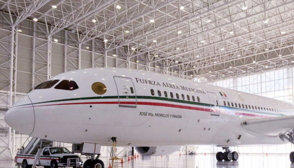 Avión presidencial de México. Foto: Archivo