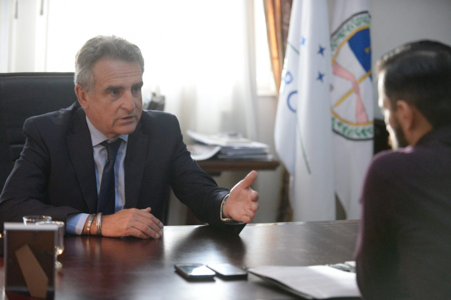 El ministro de Defensa de Argentina, Agustín Rossi. Foto: Archivo