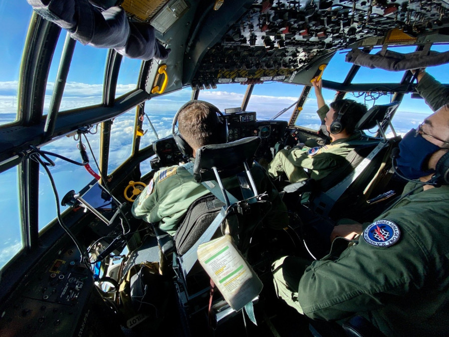 La Fuerza Aérea de Chile está próxima a completar 100 traslados de pacientes críticos. Foto: FACh