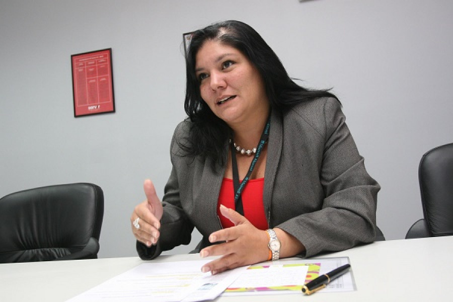 Nuria Esparch, nueva ministra de Defensa del Perú. Foto: Andina Agencia de Noticias
