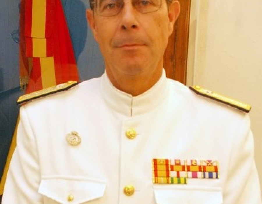 Almirante Salvador María Delgado. Foto: Armada