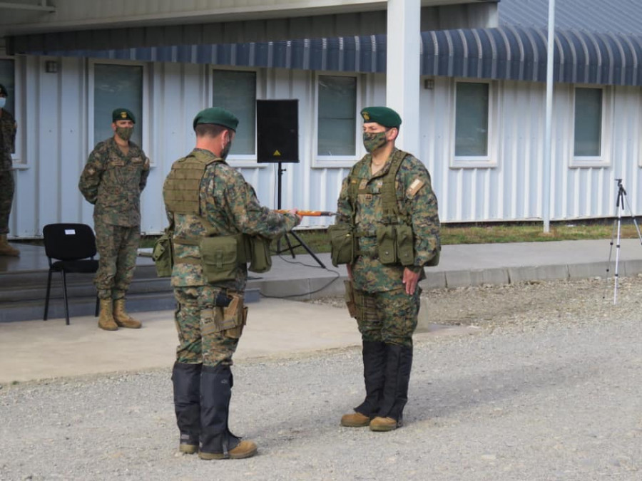 Ceremonia de cambio de mando. Foto: Ejército de Chile
