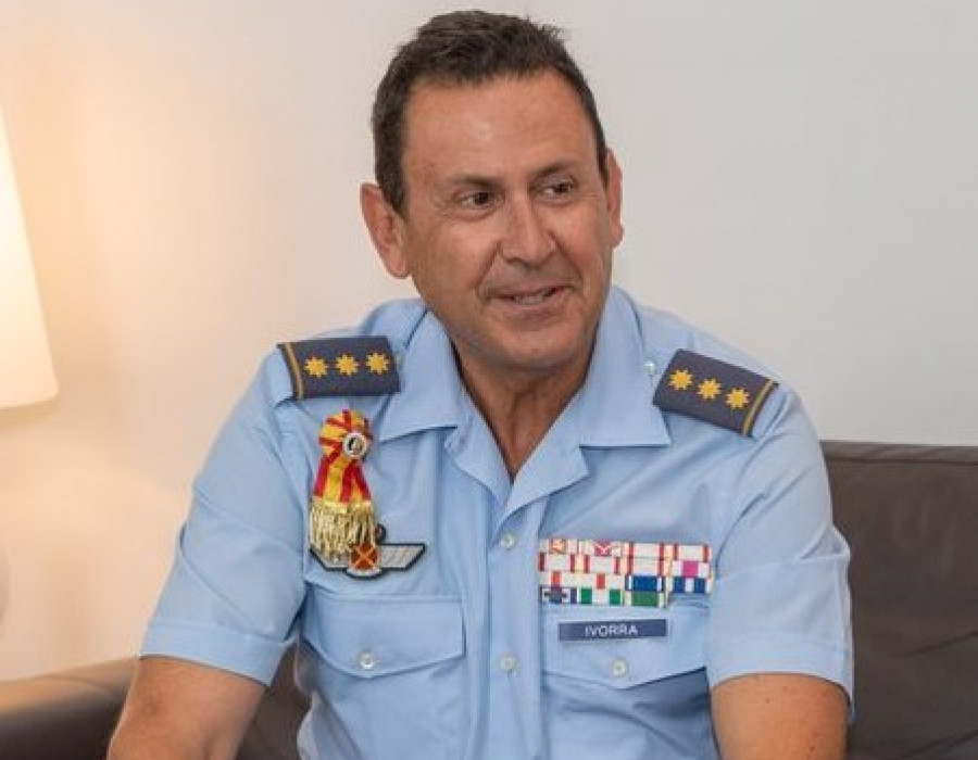 Miguel Ivorra en su etapa como coronel. Foto: Ayuntamiento de Cartagena