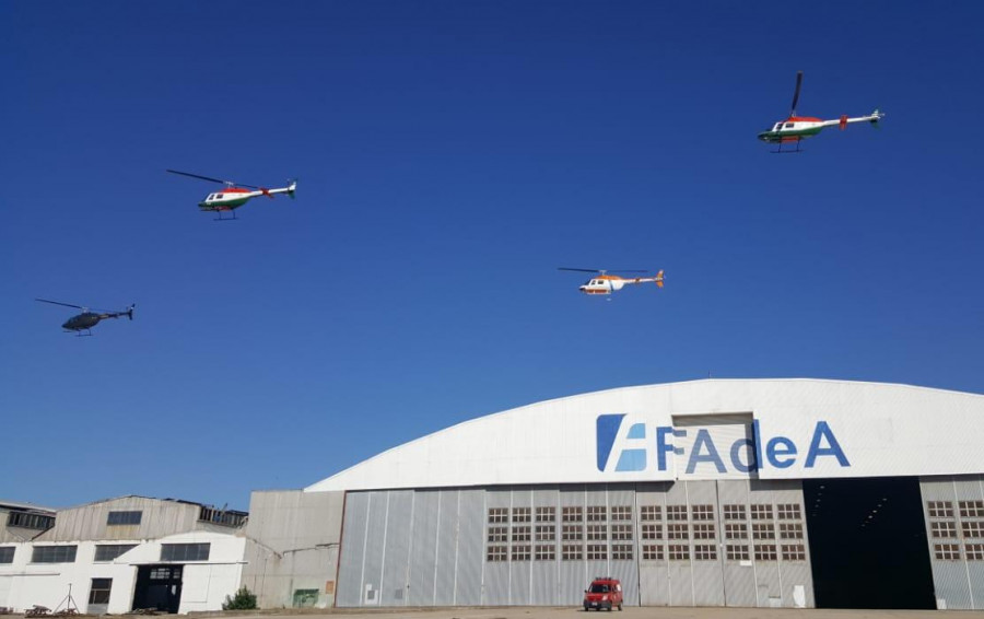 La Fábrica Argentina De Aviones 'Brig. San Martin' S.A. Fadea. Foto: Ministerio de Defensa