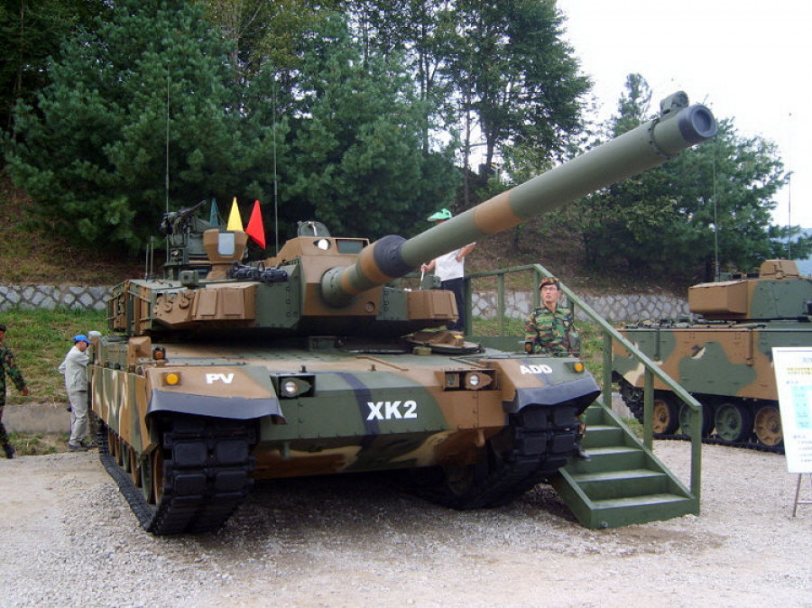 Carro de combate K2 Black Panther. Foto: Wikipedia