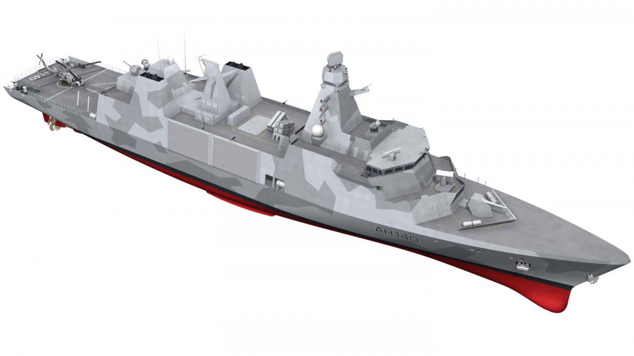 Render conceptual de la fragata Type 31. Imagen: Royal Navy
