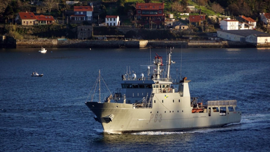 Patrullero de altura Arnomendi. Foto: Armada española
