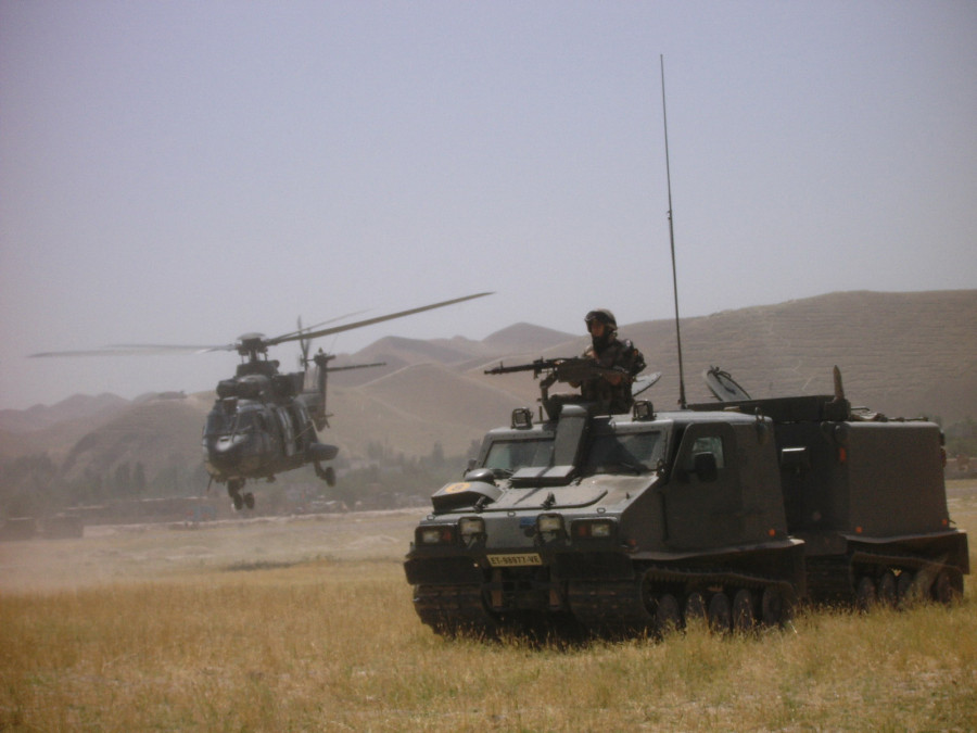 Transporte Oruga de Montaña TOM. Foto: Ejército de Tierra