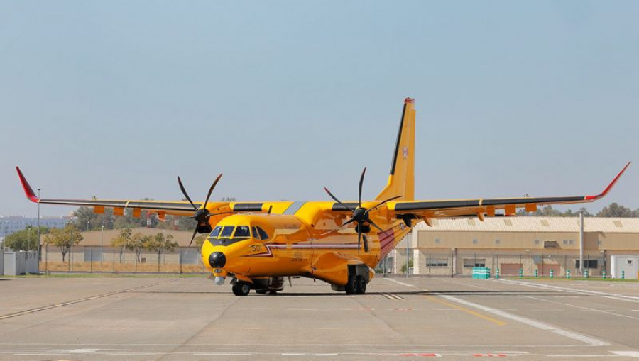 Primer avión canadiense CC295. Foto: Airbus