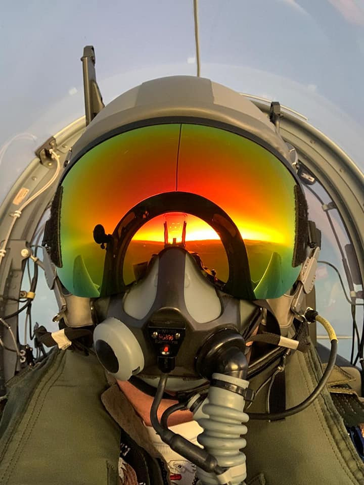 Piloto de Embraer A-29B Super Tucano del Grupo de Aviación N° 1 de la FACh. Foto: FACh