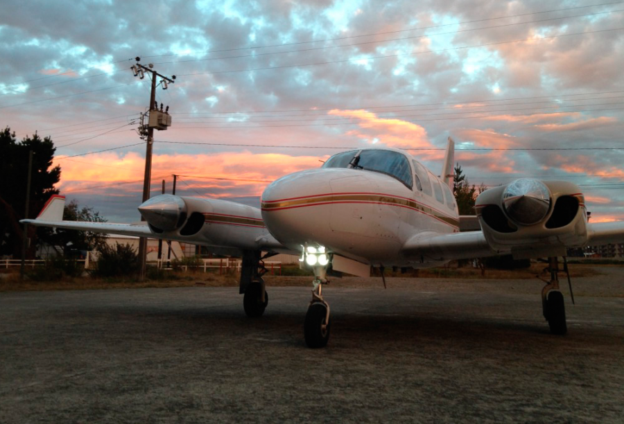 Avión Piper Navajo PA-31. Foto: Transportes Aéreos San Rafael