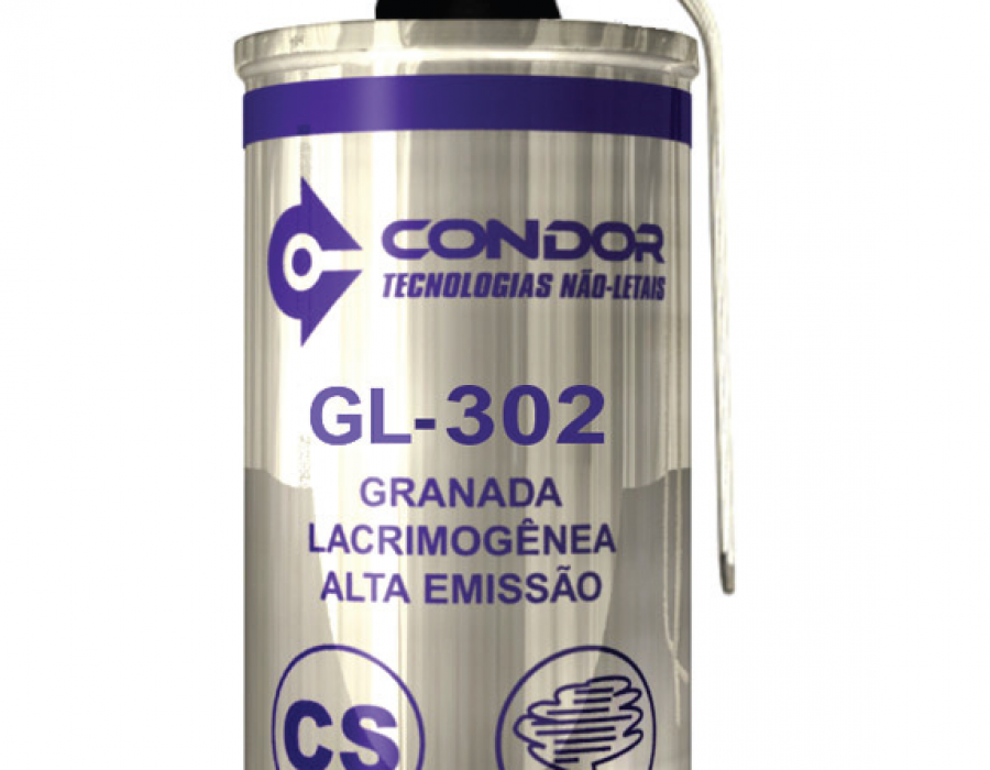 Granada de gas lacrimógeno GL-302. Foto: GTDS Inc