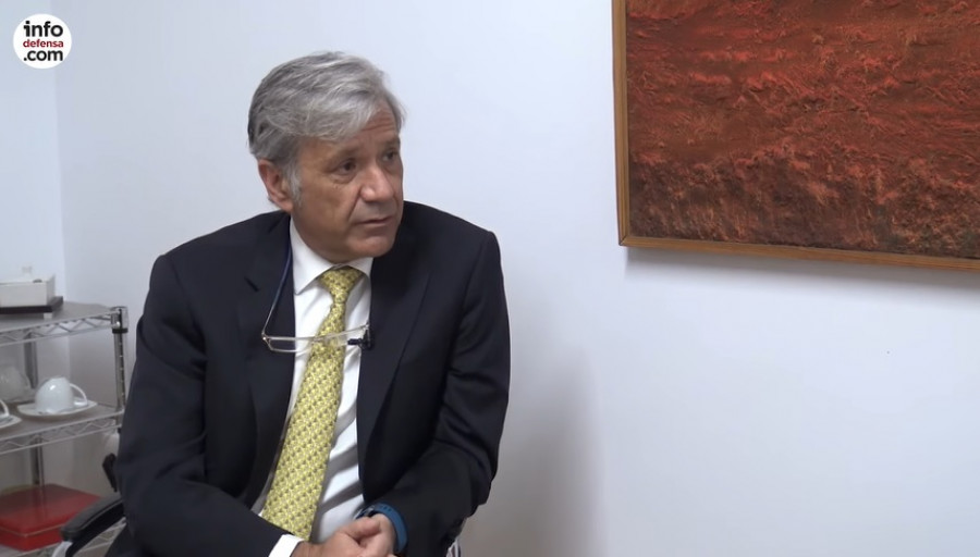Directo general de Tess Defence, Luis Mayo. Foto: Infodefensa.com