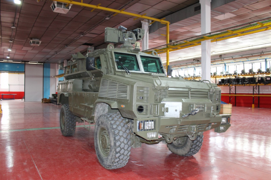 Vehiculo RG-31. Foto: SDLE