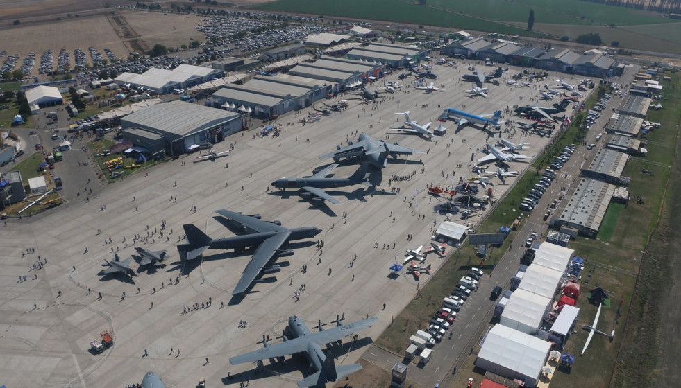 La Feria aeroespacial, de Defensa y Seguridad se realizará desde el 5 al 10 de abril de 2022. Foto: Fidae