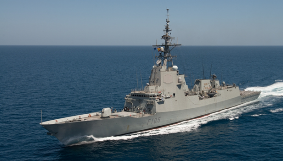 Fragata Álvaro de Bazán. Foto: Armada española