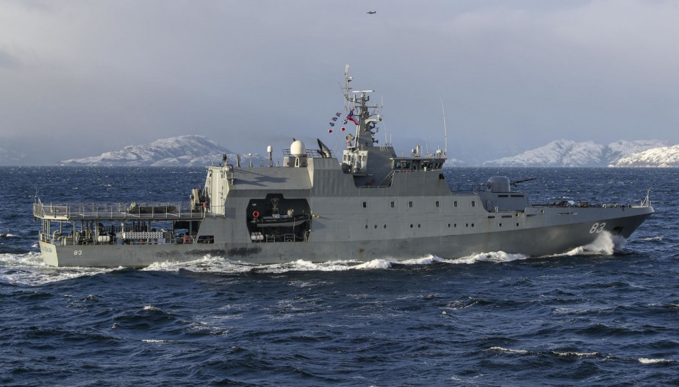 Patrullero oceánico OPV-83 Marinero Fuentealba. Foto: Armada de Estados Unidos