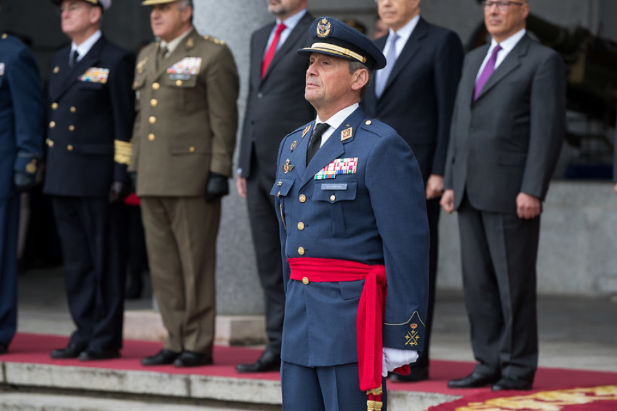 General del aire Miguel Ángel Villarroya. Foto: Ministerio de Defensa