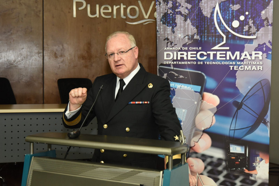 Vicealmirante Ignacio Mardones. Foto: Armada de Chile