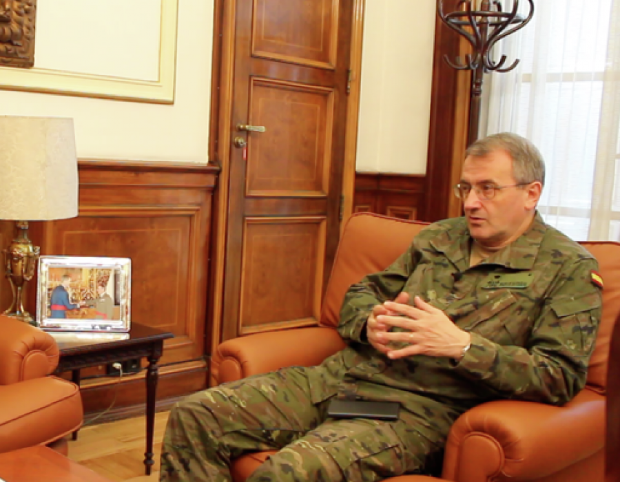 Teniente general, Ramón Pardo de Santayana. Foto: Infodefensa.com