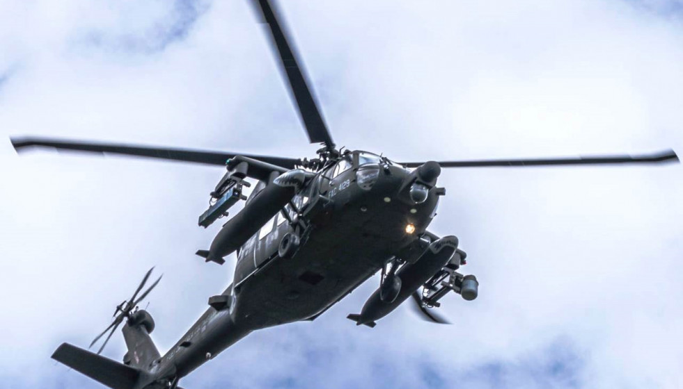 Helicóptero AH-60L. Fotos: Jonathan Ortiz