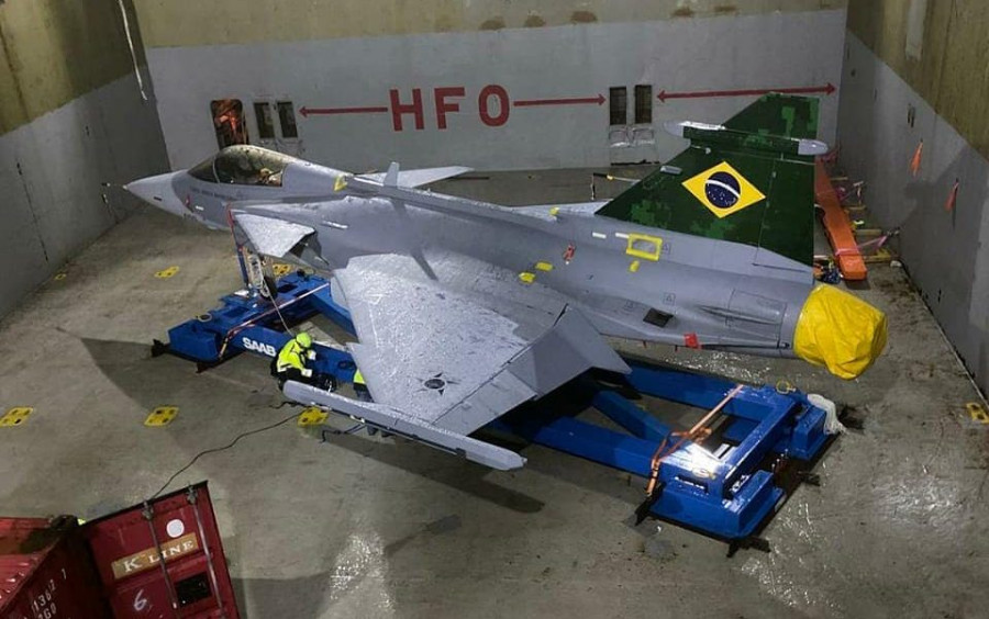 Imágenes: Força Aérea BrasileiraSAAB do Brasil