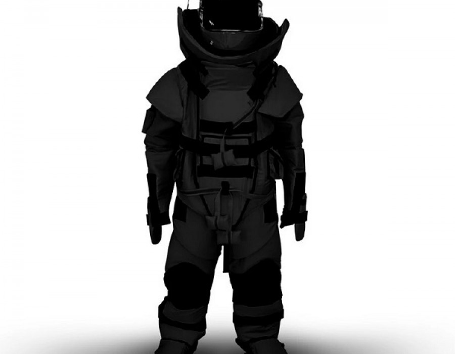 Traje antiexplosivos EOD: Foto: Security Pro USA.