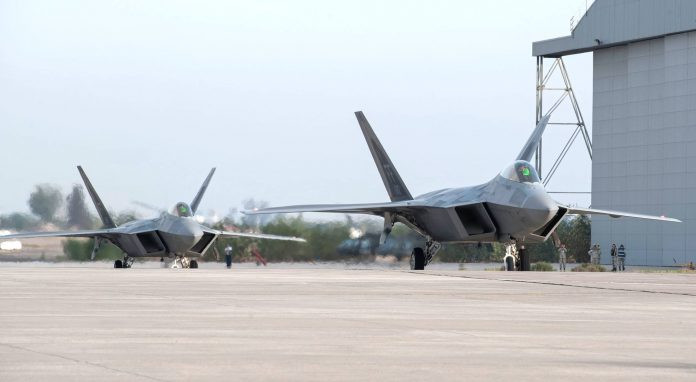 Los F-22 Raptor del Demo Team de la USAF estarán presentes en Fidae 2020. Foto: Cristóbal Soto  Vortexx Magazine